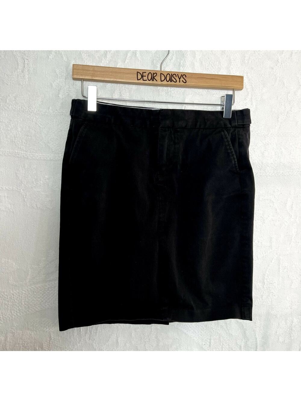 Gap Black Mini Pencil Skirt
